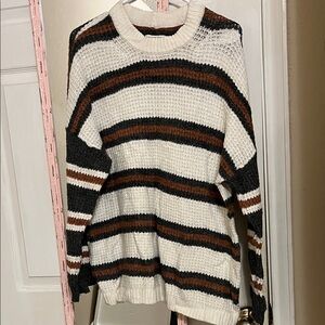 American Eagle Outfitters Multicolor Striped Sweater